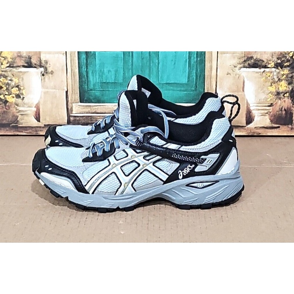 ASICS Gel TN6A6 Gray Blue Sneakers omen's US Size 6.5